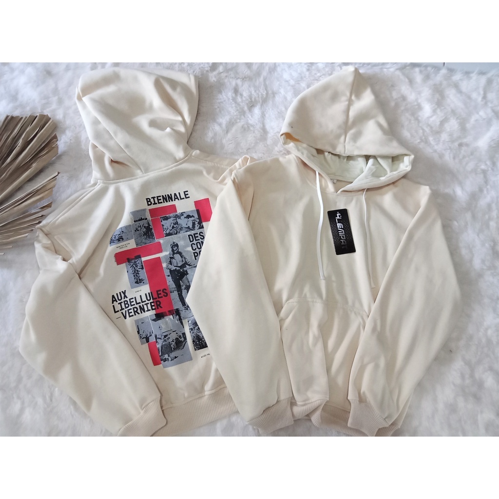 Sweater Hoddie Pullover Libellules Wanita Pria Daily