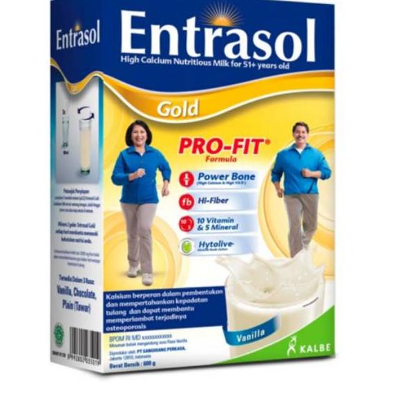 

(Ready stok) ♥ Entrasol Gold 51+ Vanila / Vanilla 600gr / 600g / 600gram KU92 Murah Banget ̿̿̿