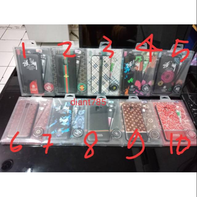 Samsung J7 Pro J7 Prime 360 Softcase Motif+Ring