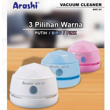 Vacuum portable mini wireless usb charging Arashi AVC01