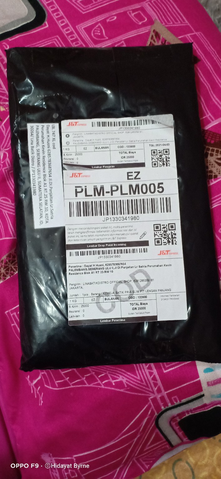 Kemeja Batik Pria Slim Fit Lengan Panjang Original Luigibatani Lbl747