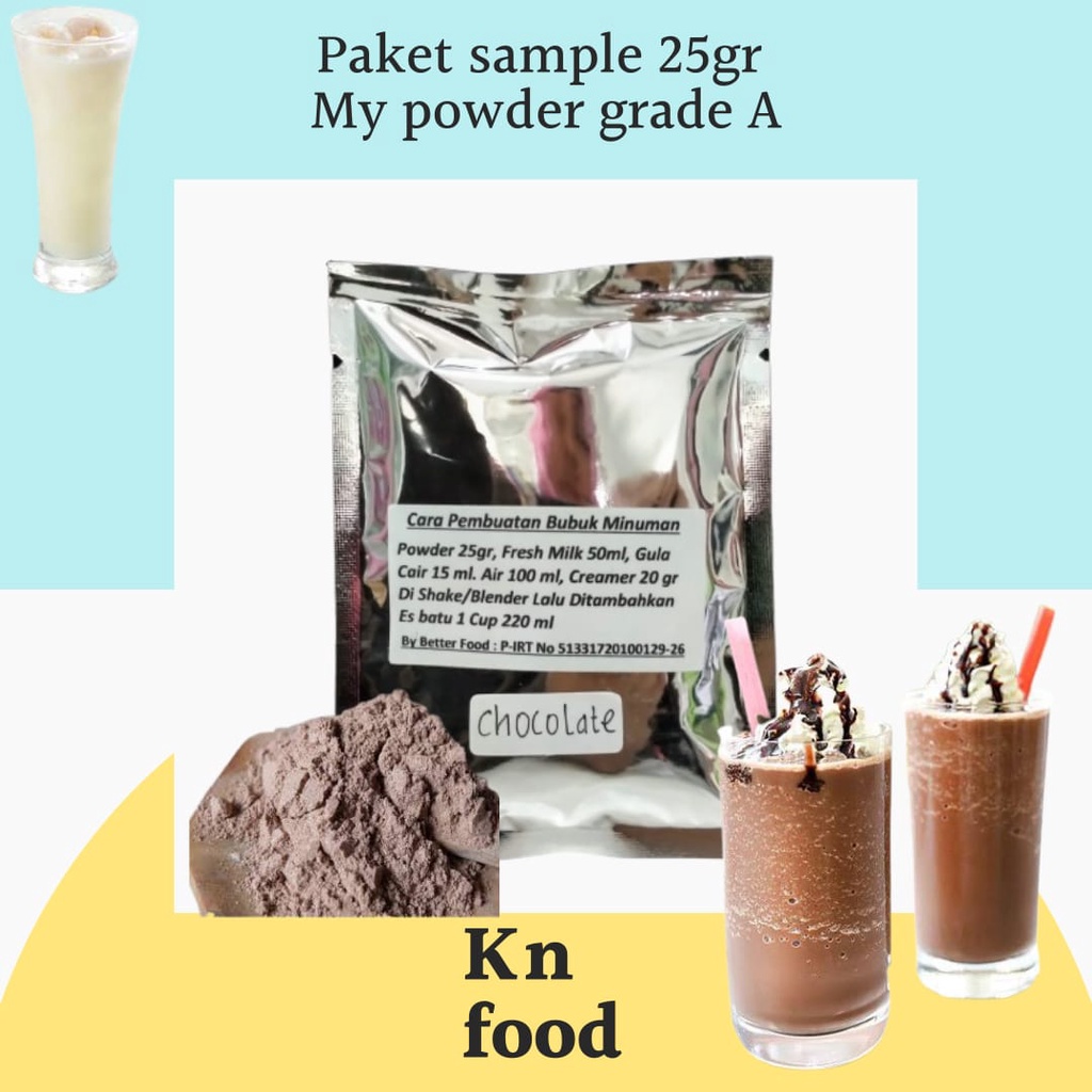 

Paket Sampel Aneka Rasa 25 Gram My Powder Grade A