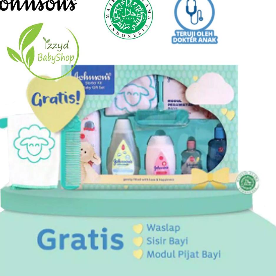 Model Baru.. Johnson starter kit baby gift set johnsons jhonson baby gift box essensial premium Gift