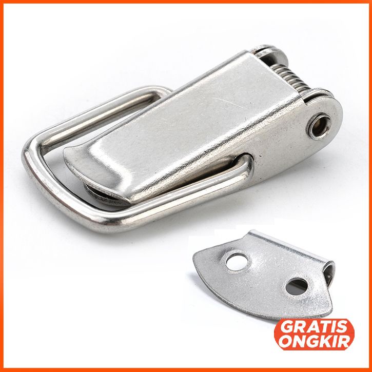 Kancing Kunci Spring Loaded Toggle Latch Catch Hasp KAK-J107