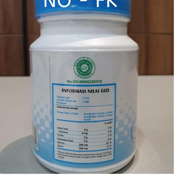 

Trendy Nutrisalin garam sehat 200gr 400gr garam rendah natrium 200 gr 400 gr garam dapur