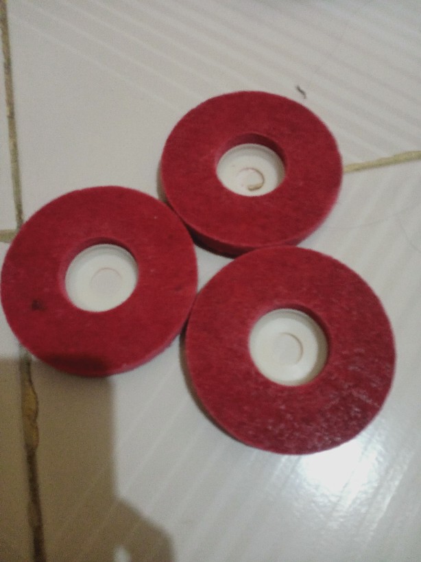 Gtek Mata Gerinda Poles Stainless Non Woven 4 No 120 Merah