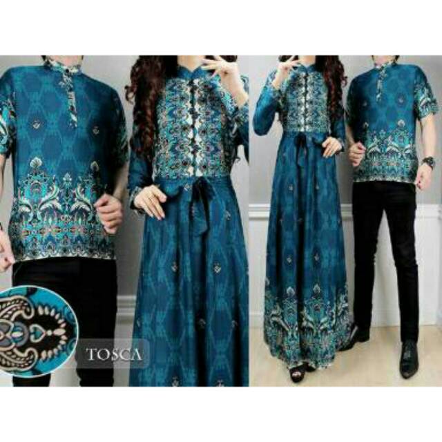 BAJU BATIK COUPLE MUSLIM