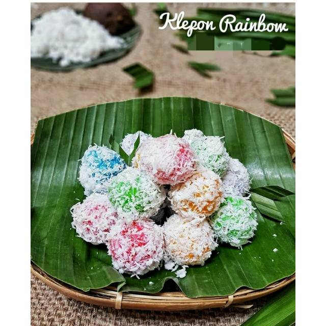 

Kue KLEPON Rainbow special by Lia Kitchen