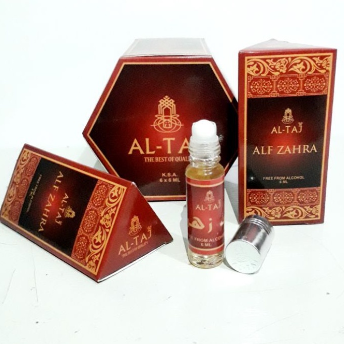 Alf Zahra / 1000 Bunga Merek ALTAJ Parfum Kemasan 6ml Roll On Non Alkohol