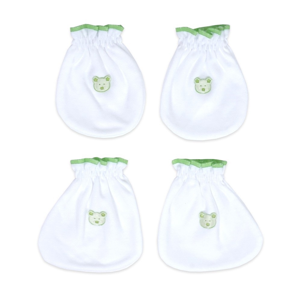 Miabelle STK Bayi  - Sarung Tangan dan Kaos Kaki Bayi White Series