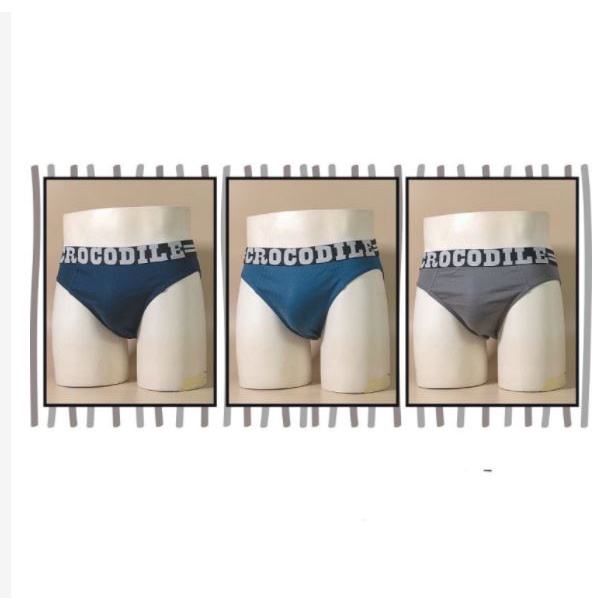 Celana dalam pria Crocodile 251 Harga 3 PCS