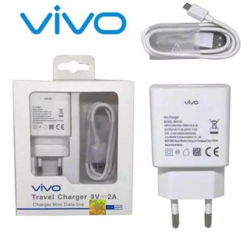 [JUALSEMUA18]CHARGER VIVO 2A ORIGINAL AK933 MICRO USB QC 3.0 FAST CHARGING 5.0