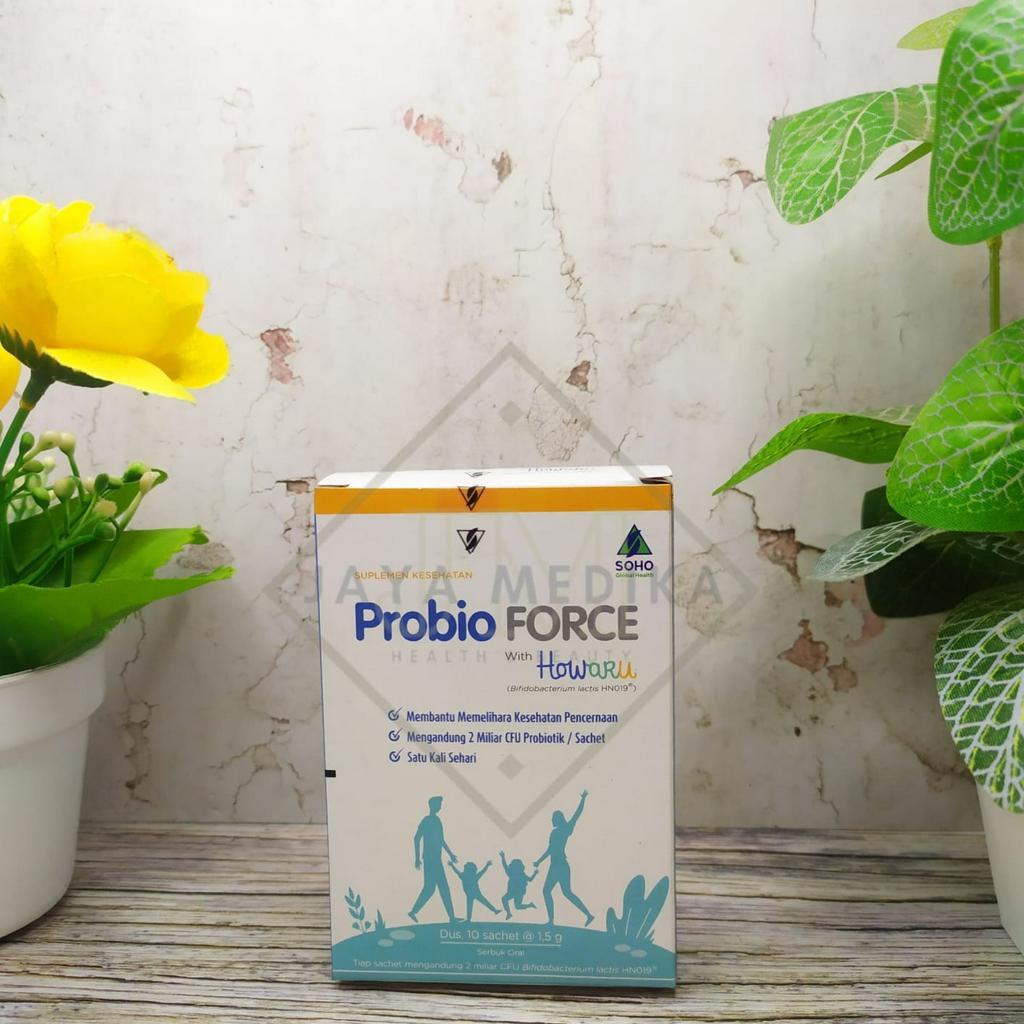 Probio Force With Howaru Suplemen Kesehatan Box Isi 10 Sachet