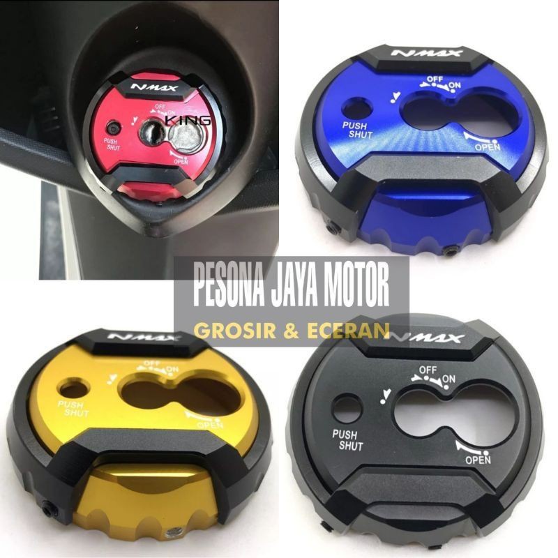 Cover Kunci Kontak Nmax Fast Bikes Original Two Tone