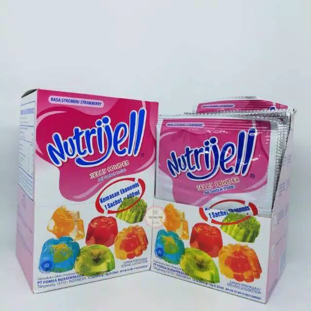 NUTRIJELL EKONOMIS 10gr (JUAL PER BOX) isi 12pcs