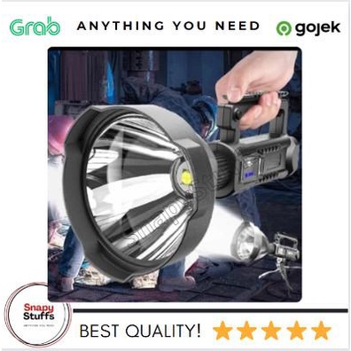 SENTER SOROTAN GENGGAM ISI ULANG 90000 LUMEN TINGGI LED