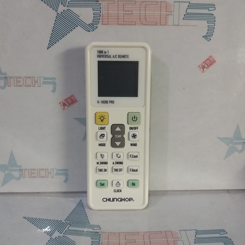 REMOT REMOTE AC CHUNGHOP MULTI UNIVERSAL ASLI