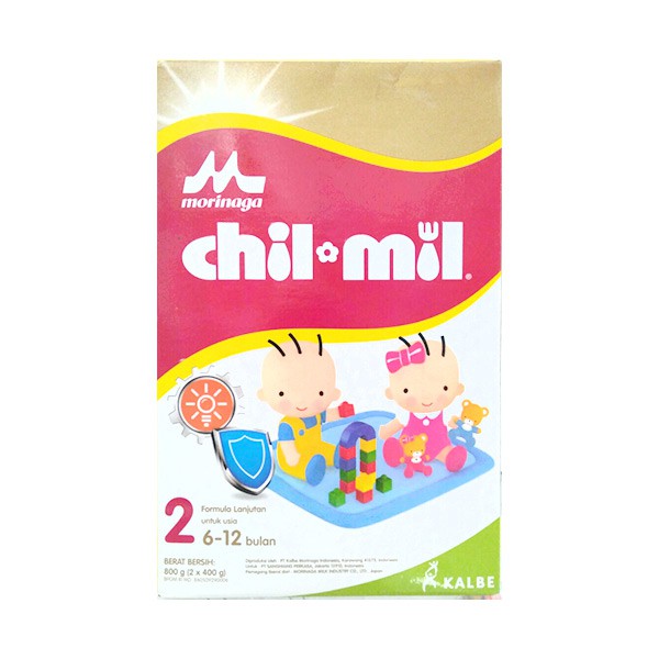 SUSU MORINAGA CHILMIL usia 6-12 bulan 800G