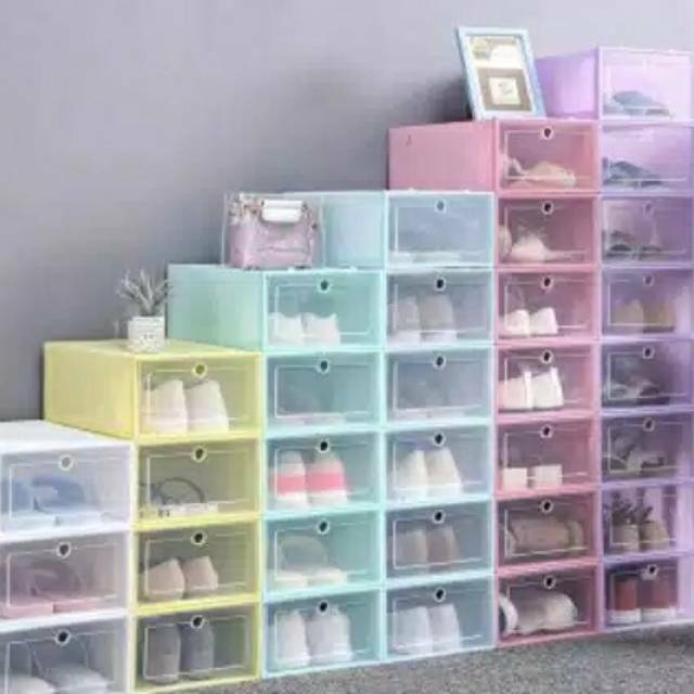 Suplier Kotak Sepatu Flip Wanita Buka Depan Warna  (1 Paket = 6 Pcs) z9bwqHmLyoL0