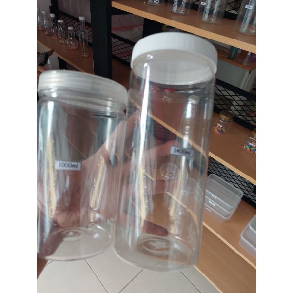 Toples kue 1400ml - toples plastik 1400ml