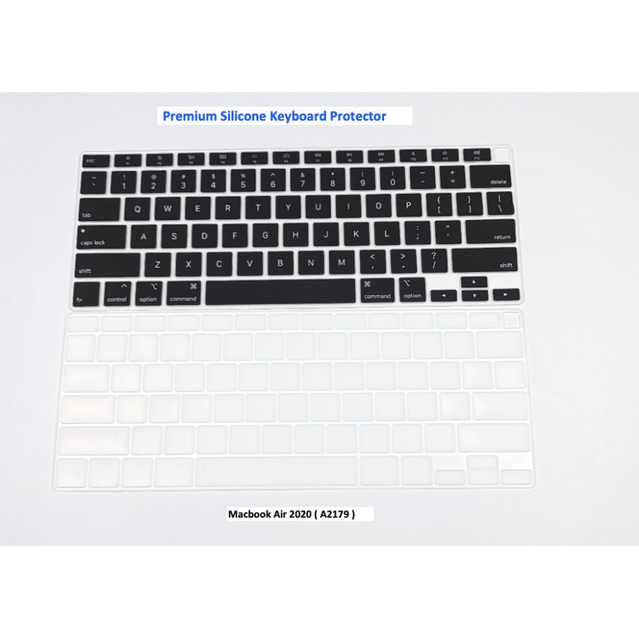 Macbook Air 13.6&quot; M1 - A2179 / M2 A2681 Silicone Keyboard Cover Protector Silicon