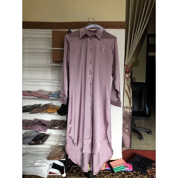 Tunik satin silk