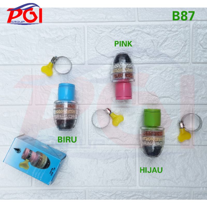 DC V ( V10 ) SAMBUNGAN KRAN AIR FILTER 4 LAPIS / 4X PENYARINGAN / TIDAK BISA MEMILIH