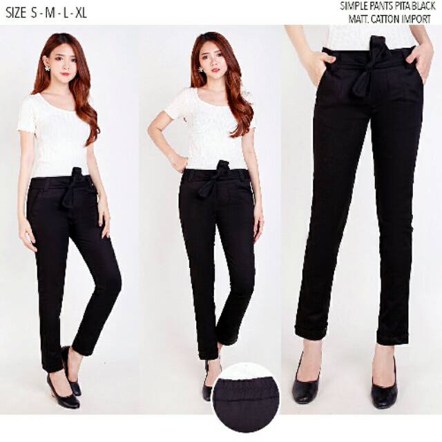 

Simple Pants Pita Black