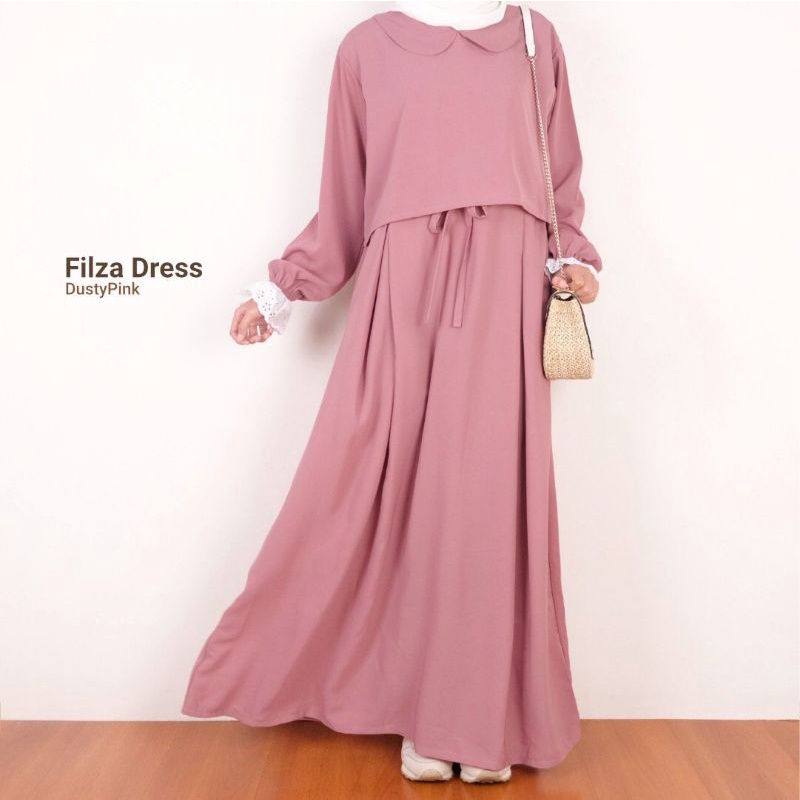 DRESS REMAJA KEKINIAN -GAMIS  KEKINIAN - DRESS MODEL TERBARU -DRESS OOTD - DRESS POLOS -GAMIS WOLFIS