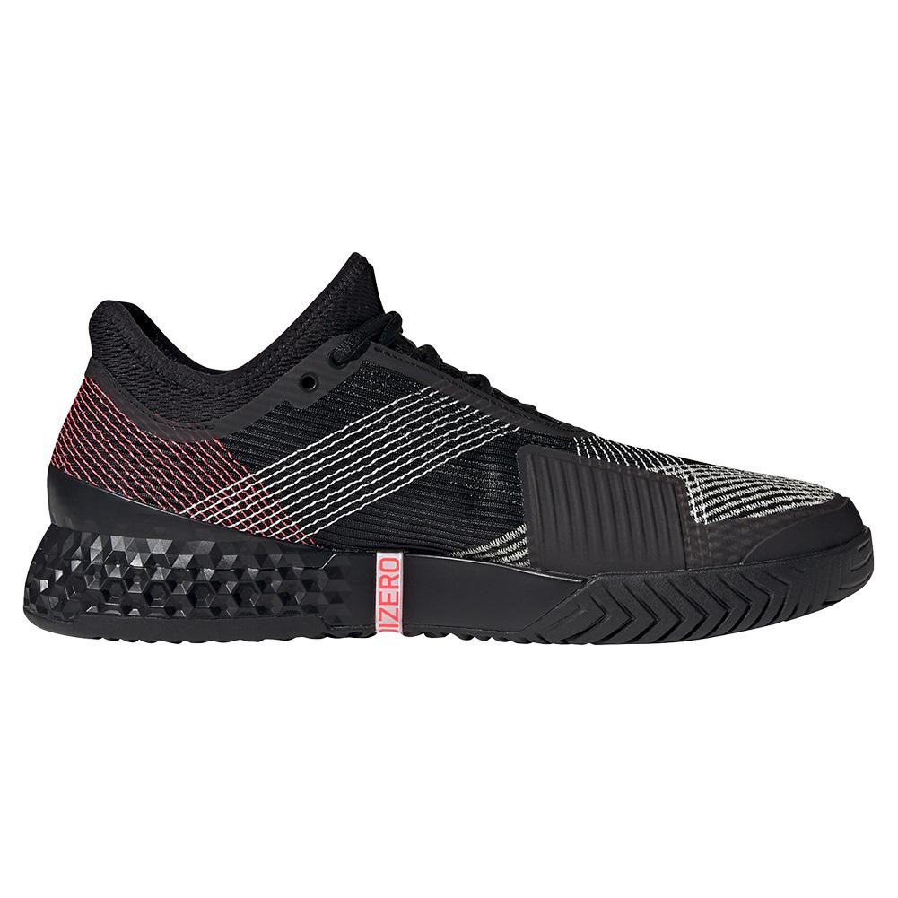 Sepatu Tenis Tennis Adidas Adizero Ubersonic 3 Black Pink Original