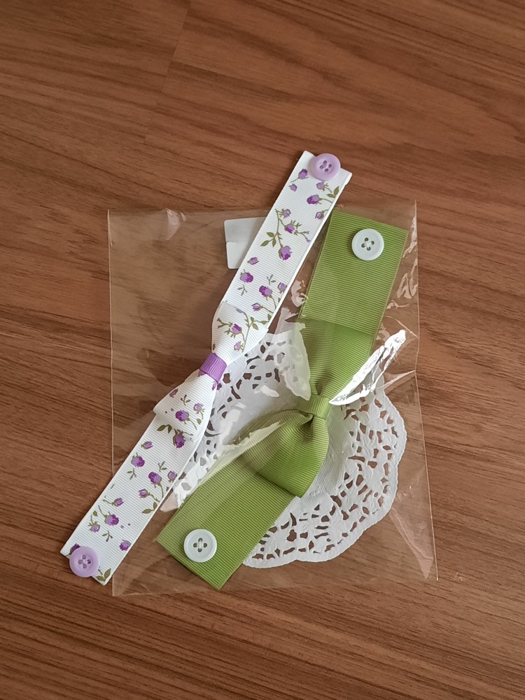 Konektor Masker - Konektor Masker Motif Pita Bunga