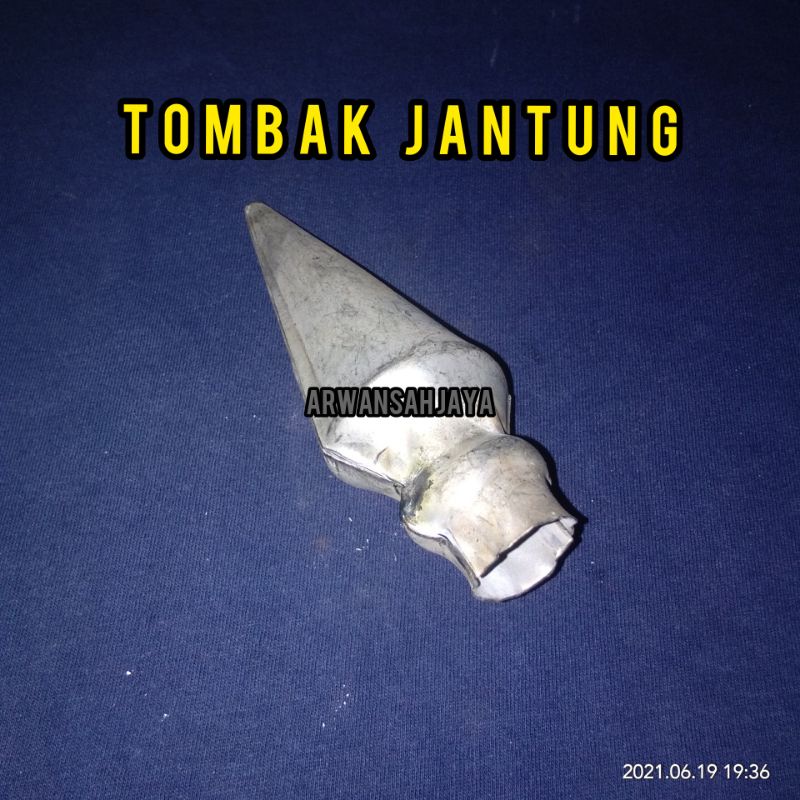 TOMBAK JANTUNG ORNAMEN PAGAR BESI