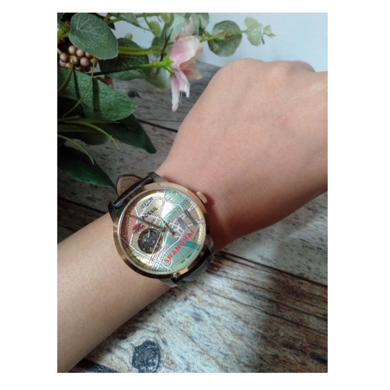 jam fossil automatic preloved