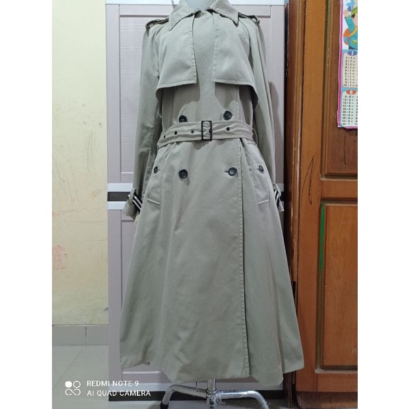 long coat mint/long coat/coat super long