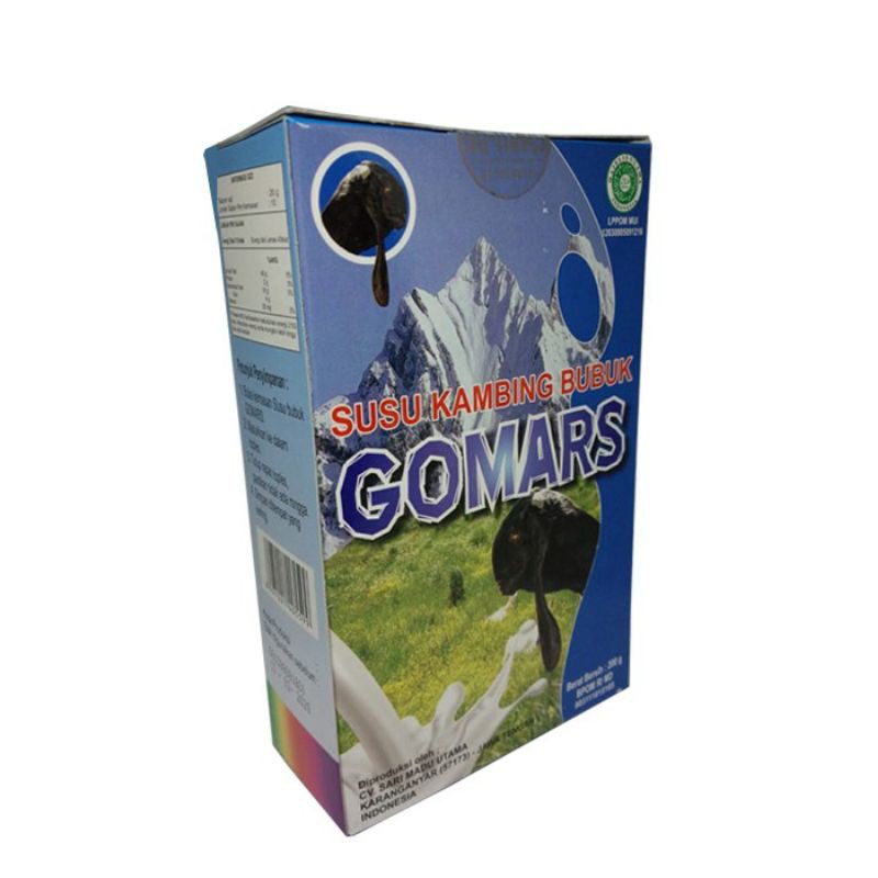 PROMO Gomars Susu Kambing Etawa - BPOM dan ED terbaru - Asli Original Murni Sedikit Gula