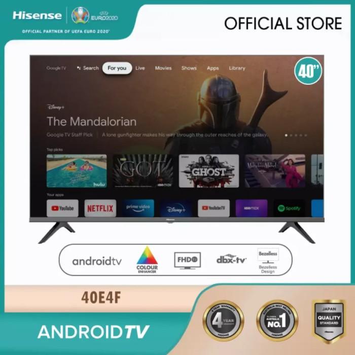 Hisense Led Smart Tv 40 Inch Fhd Digital - Khusus Daerah Jakarta