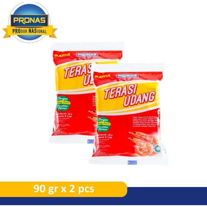 

Pronas Terasi Udang 90 g bundling 2 pcs