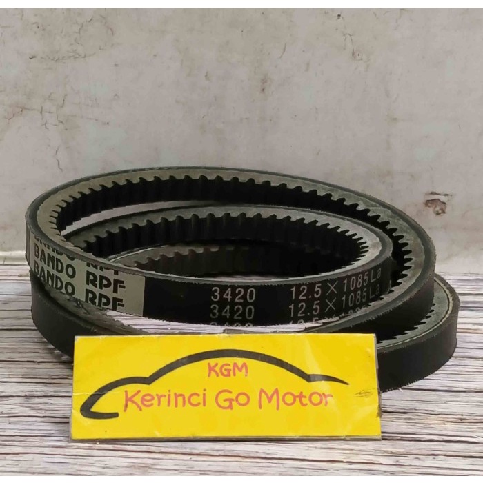 BANDO VAN BELT RPF-3420 V BELT TALI KIPAS RPF3420 FAN BELT BERGIGI