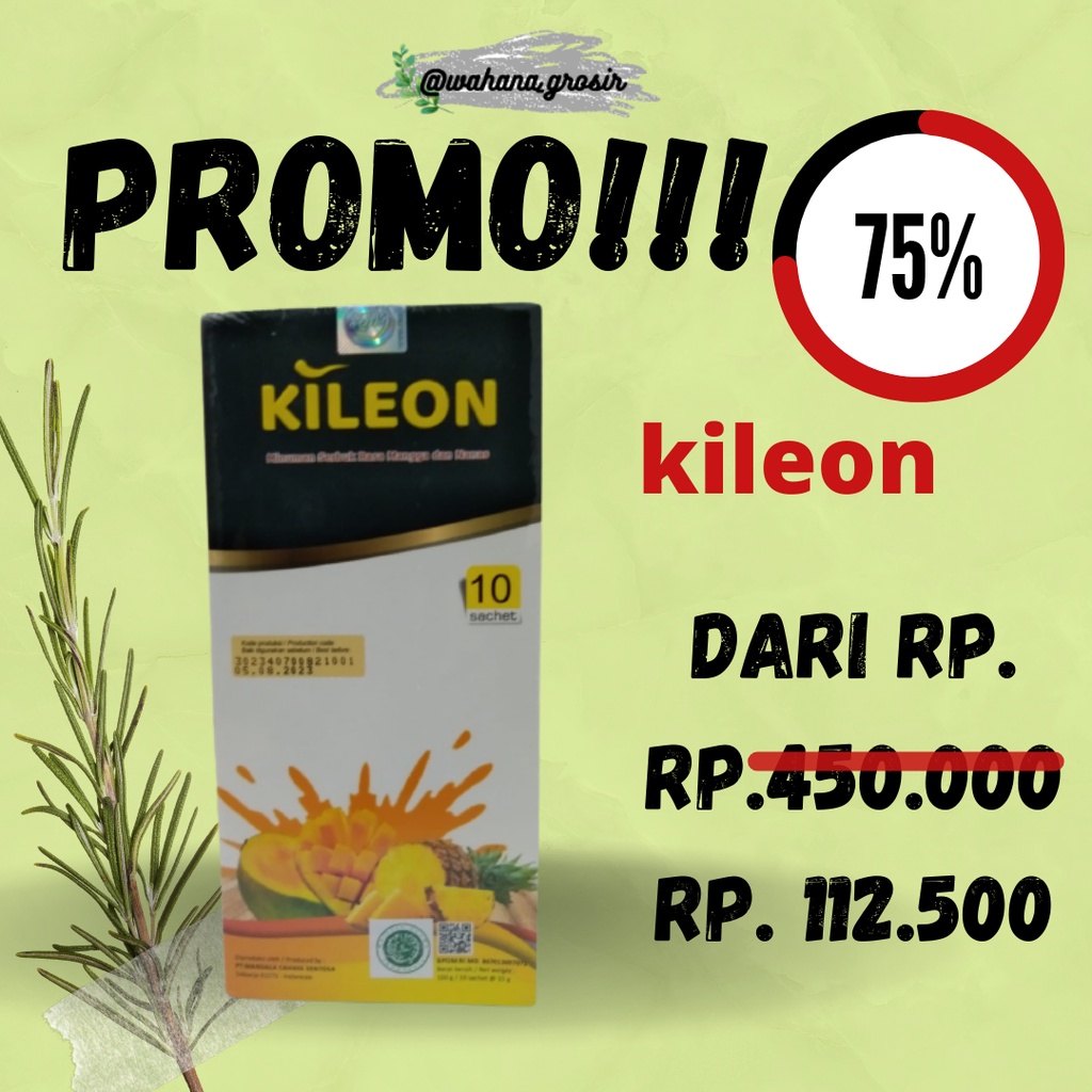 

PROMO kolagen pemutih badan/minuman kesehatan kolagen fish /kileon original / BPOM