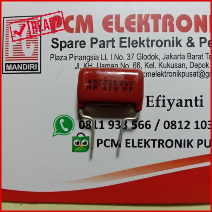 

402 630V 4Nf 630V Milar Pcmel29 Ayo Beli