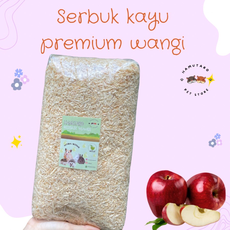 Serbuk Kayu Premium Wangi Natural Bedding By Hamutaro Store