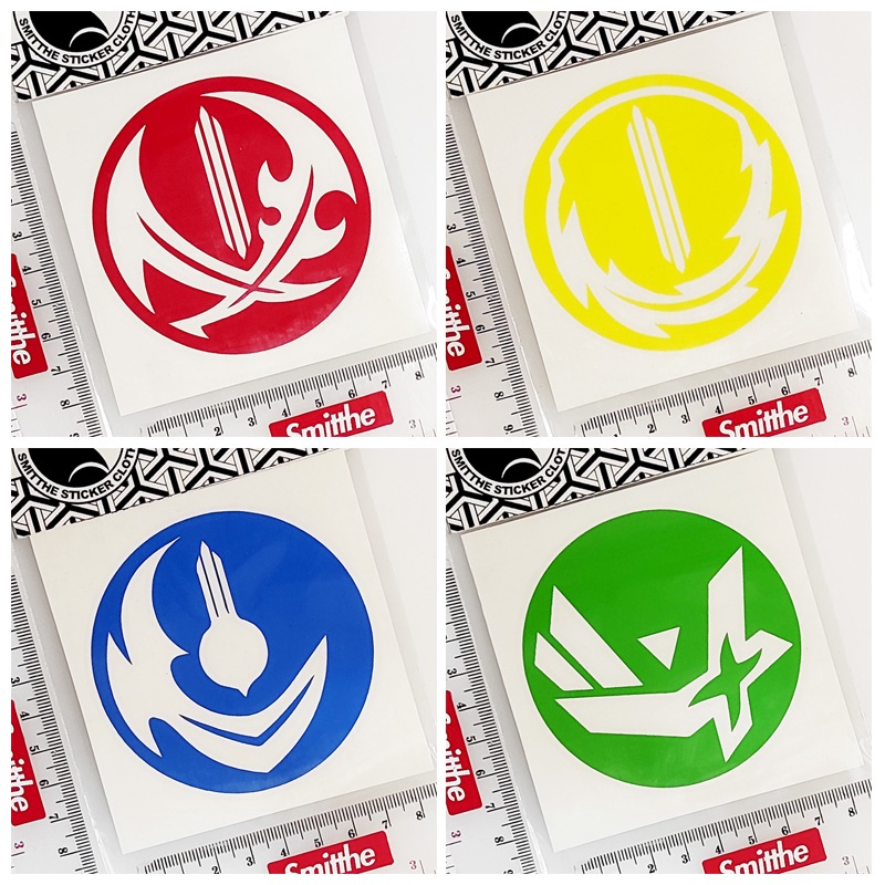 Stiker Kamen Rider SABER Cutting Sticker Waterproof Decal Mobil Motor