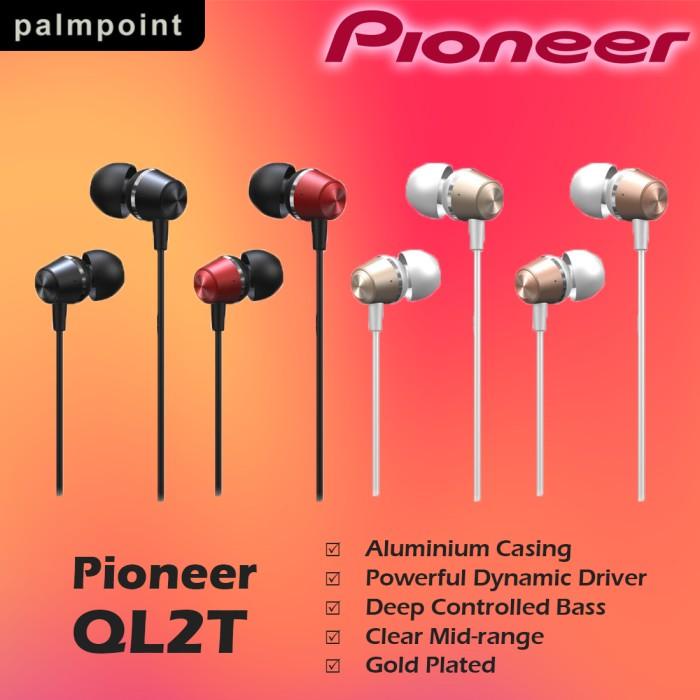 Pioneer Se-Ql2T / Se Ql2T Ql2 In-Ear Earphones Original Resmi Ims