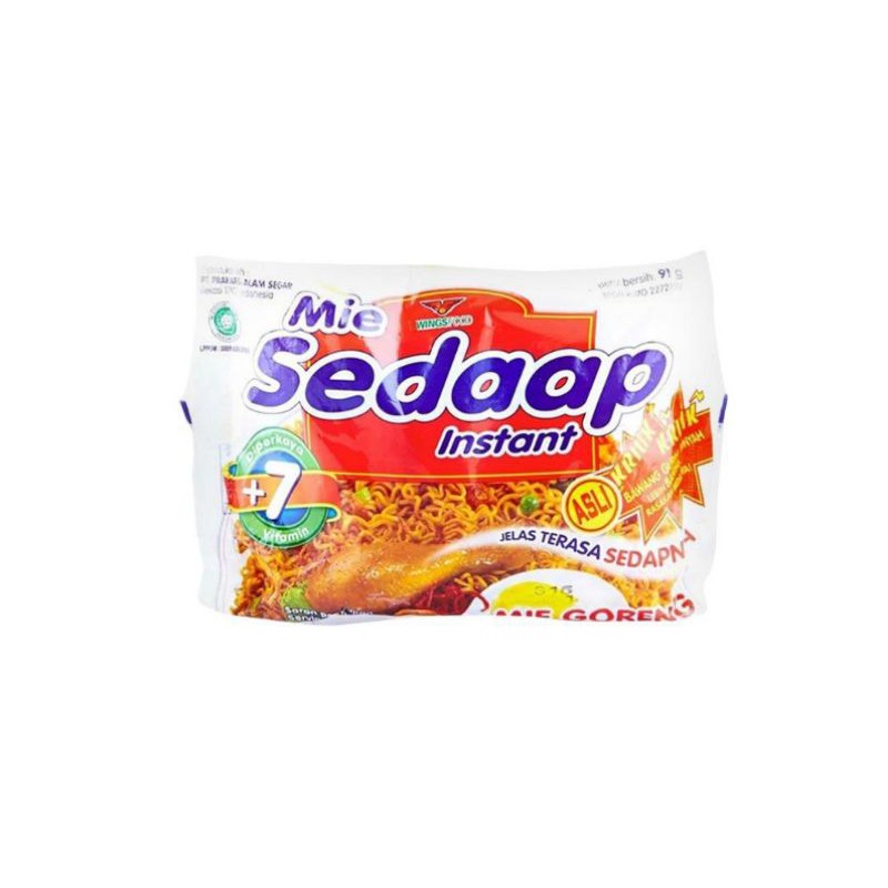 

Mie Sedaap Rasa Goreng Kriuk Makanan Instant Goreng [90 g]