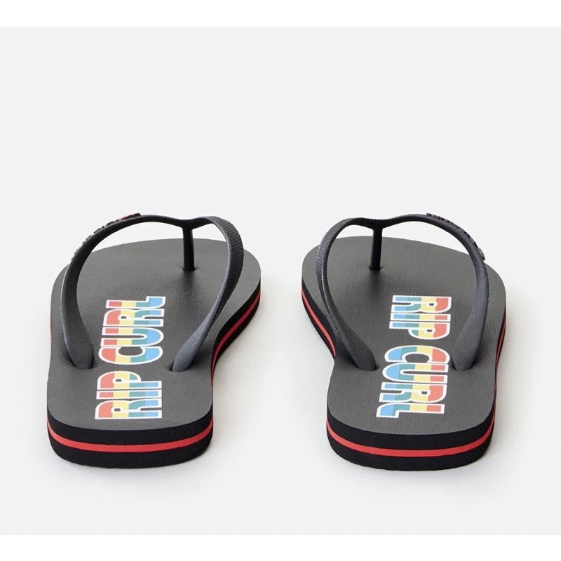 Sandal Jepit Ripcurl MC thongs Black red