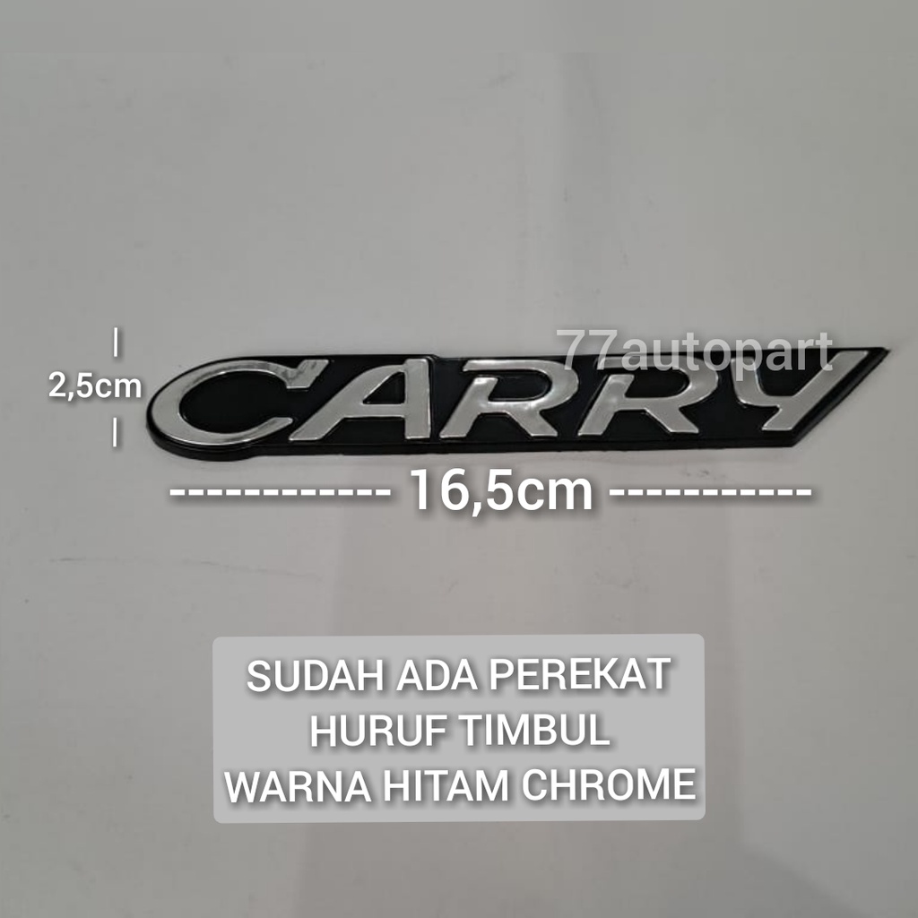 emblem logo mobil carry tulisan carry