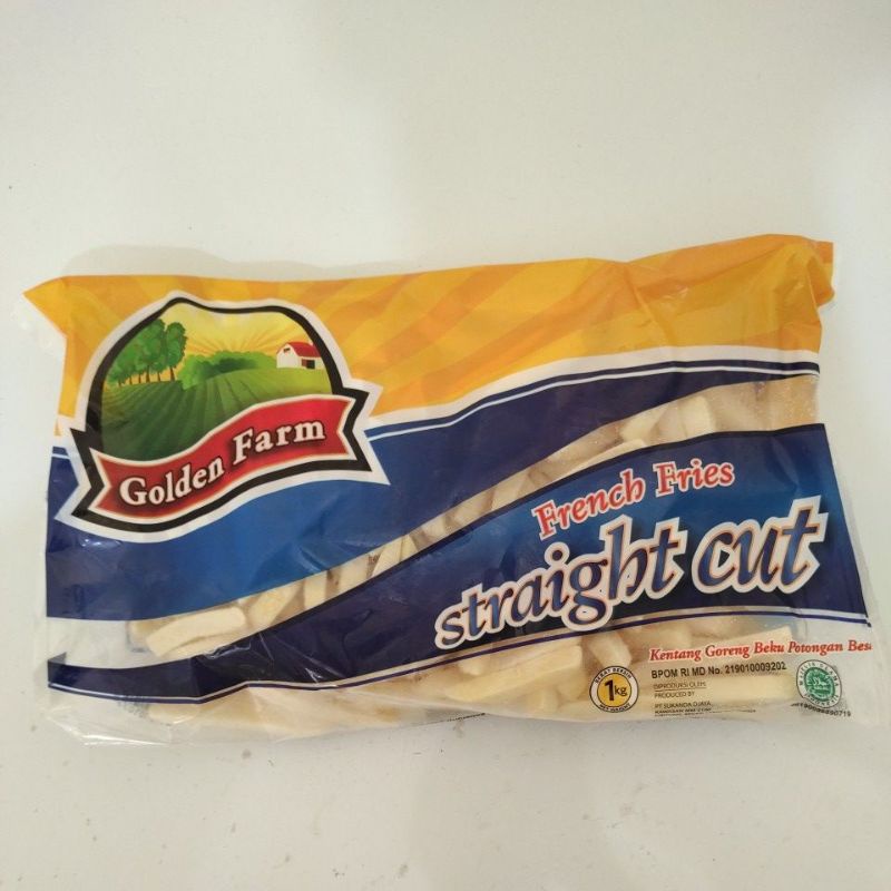 

Golden Farm Kentang Straight Cut 1 kg