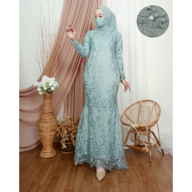 (COD) REALPICT GAMIS DUYUNG SABRINA//GAMIS DUYUNG TULLE//GAMIS MODERN//GAMIS ORIGINAL//GAMIS