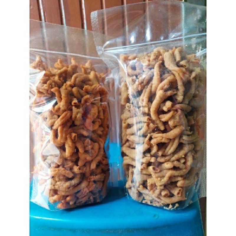 

KRIPSUS/KRIPIK USUS ANEKA RASA/ KRIPIK USUS RENYAH 50grm