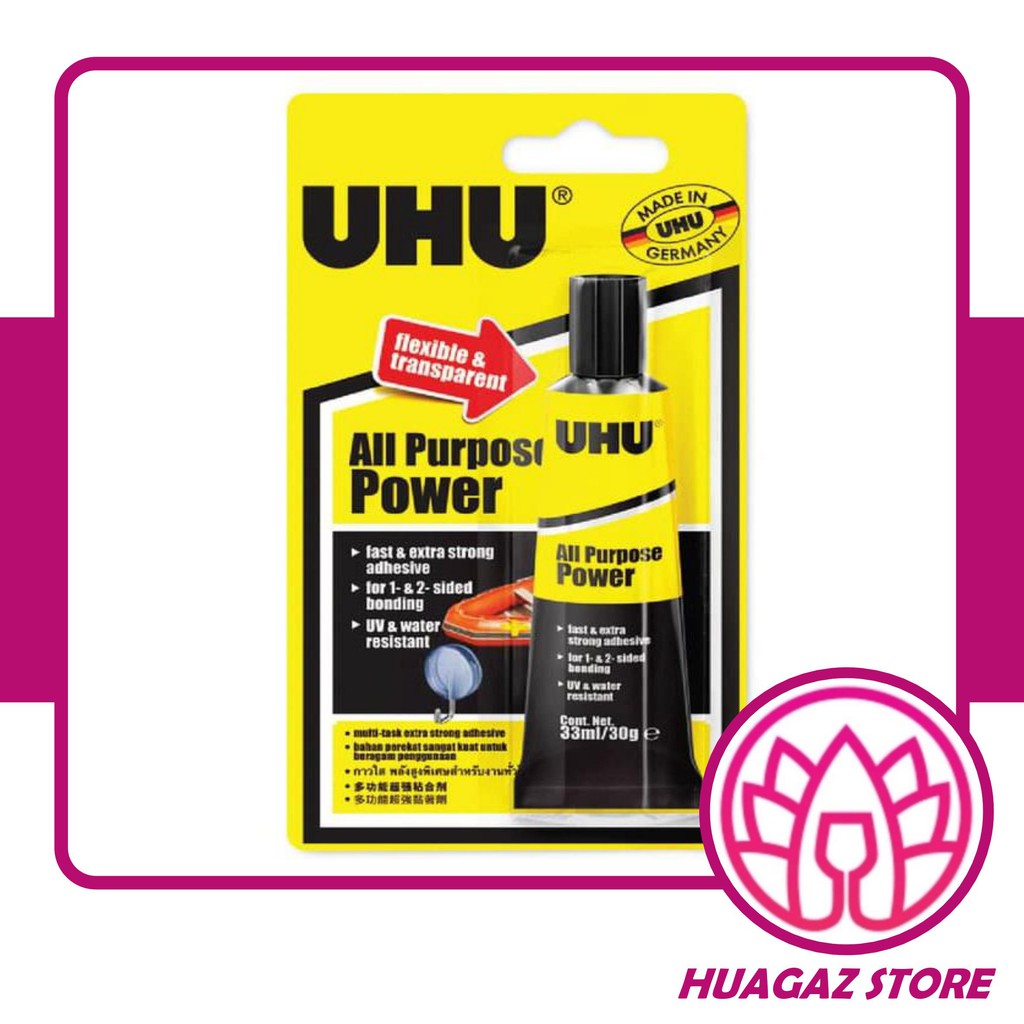 

UHU HouseHold All Purpose Power 33ml Blister